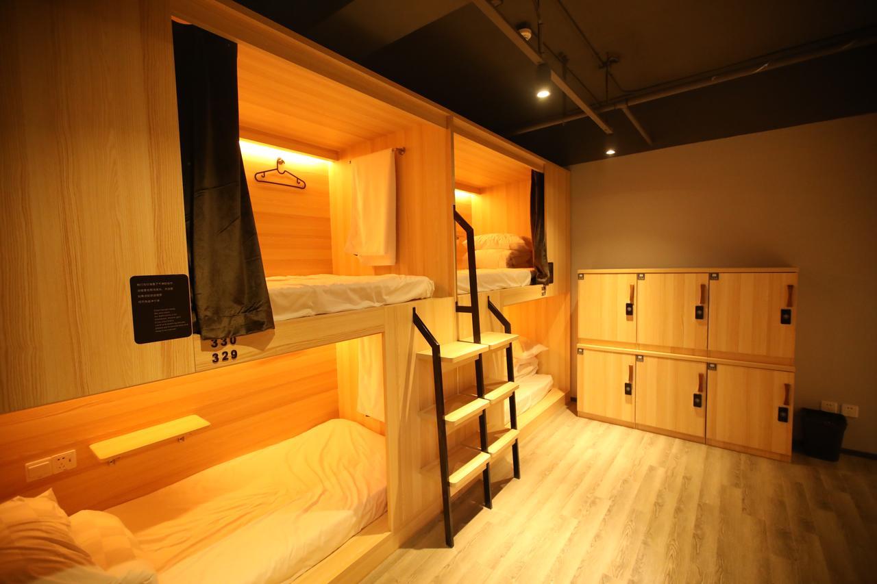 Chengdu Desti Youth Park Hostel Chunxi Road Экстерьер фото