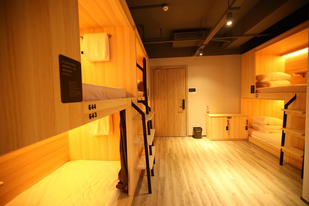 Chengdu Desti Youth Park Hostel Chunxi Road Экстерьер фото